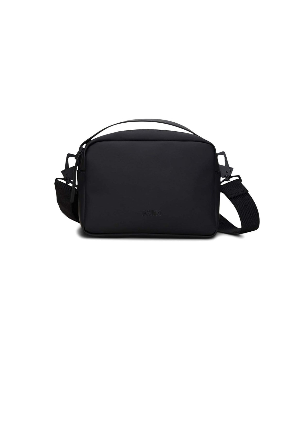 RAINS BOX BAG W en color NEGRO  (2)