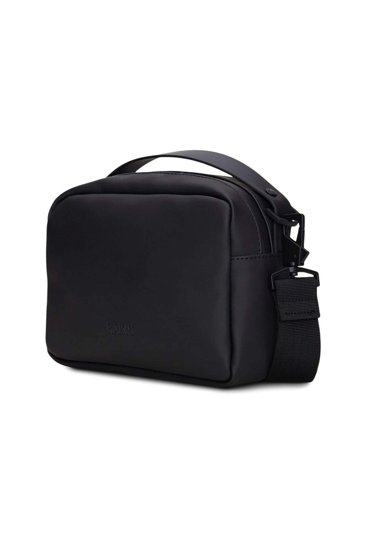RAINS BOX BAG W en color NEGRO  (3)