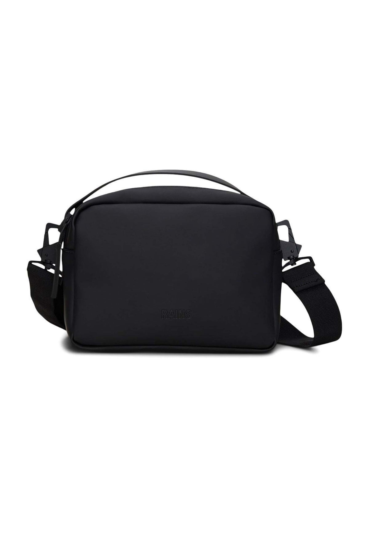 RAINS BOX BAG W en color NEGRO  (4)