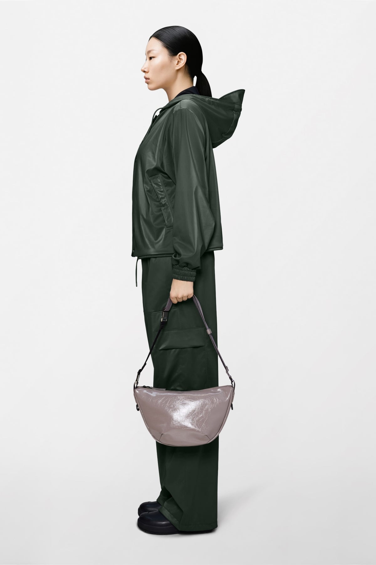 RAINS R VALERA SHOULDER BAG W en color MARRON  (1)