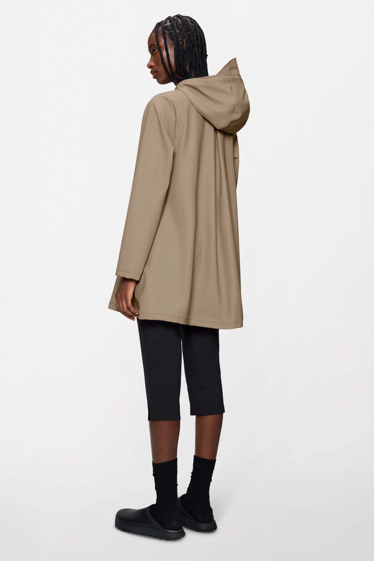 RAINS  LINE W JACKET W  en color MARRON  (2)