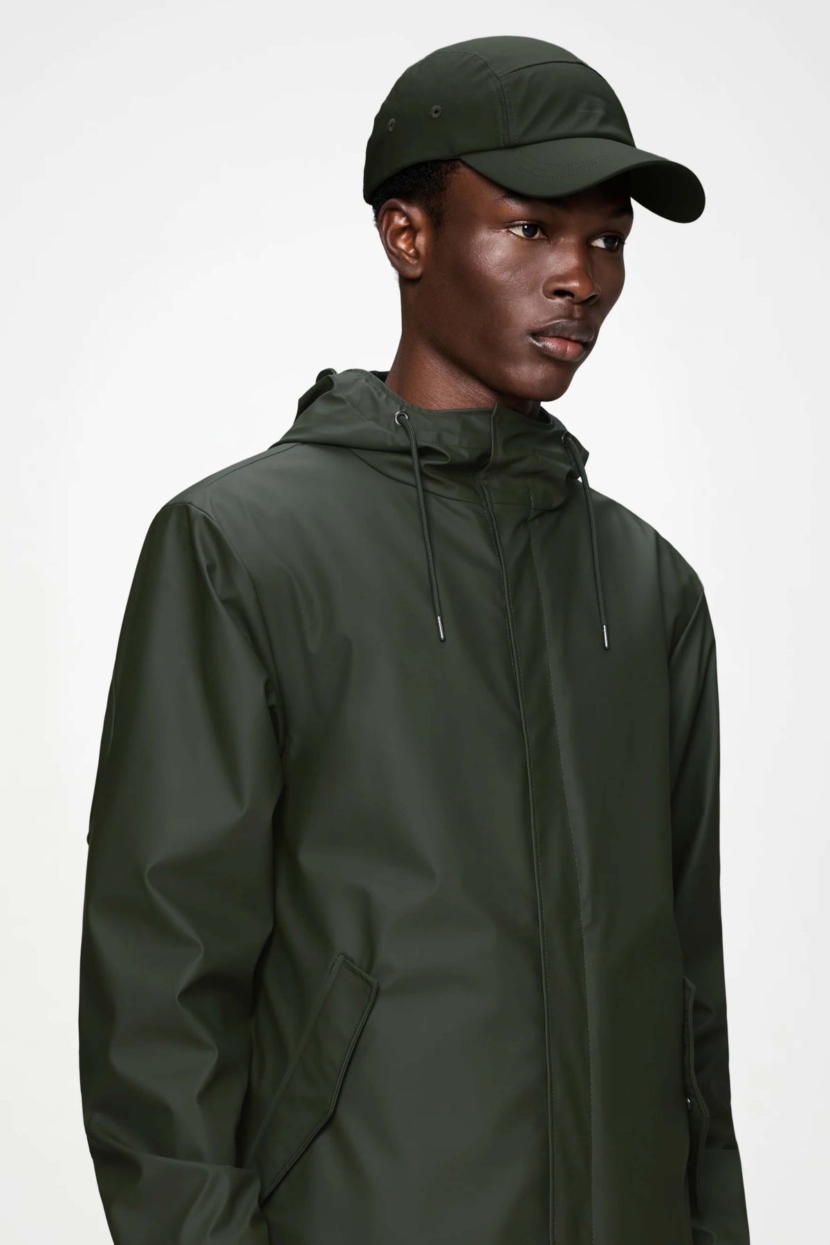 RAINS PANEL CAP W en color VERDE  (1)