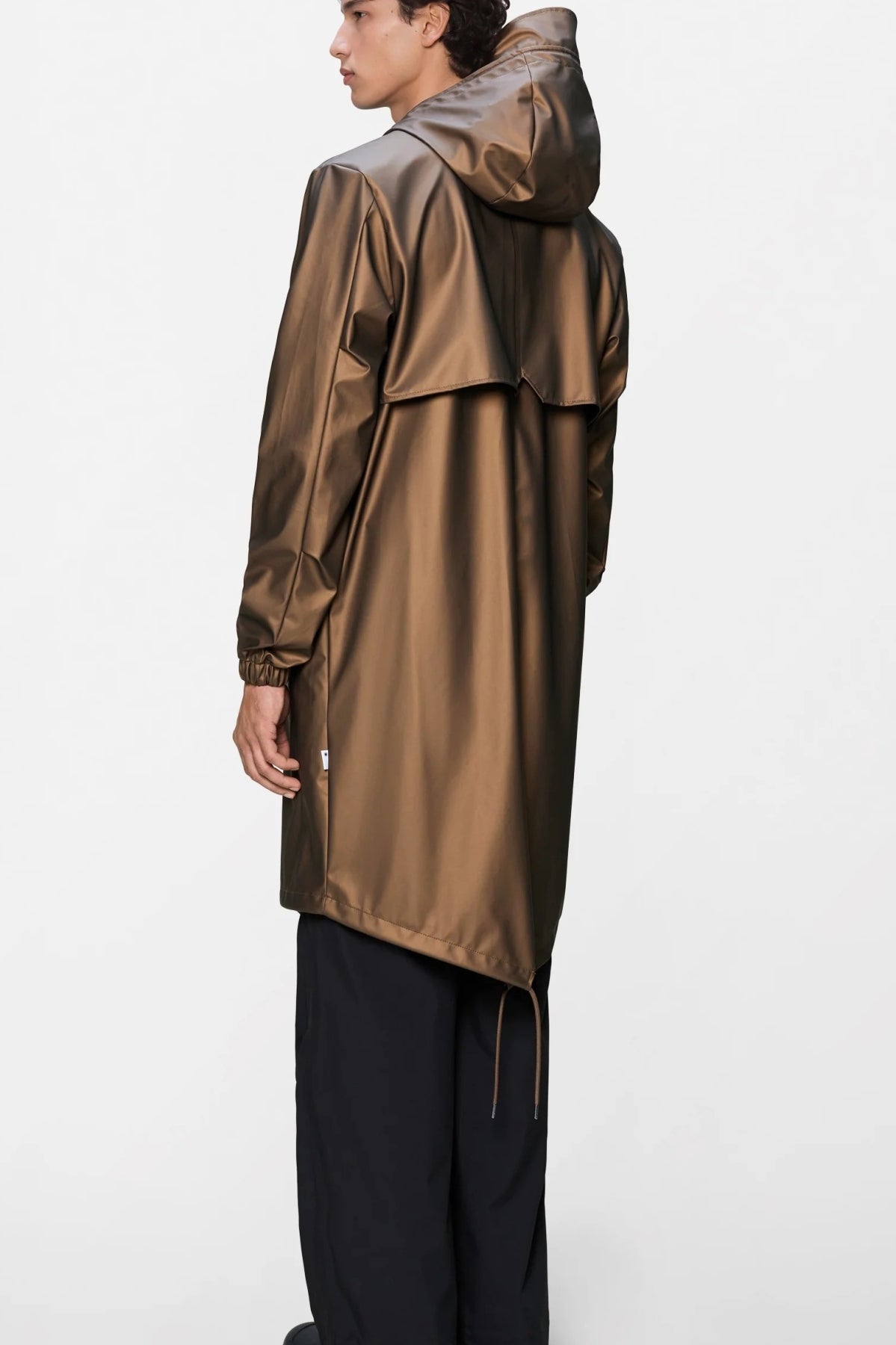 RAINS R FISHTAIL PARKA W en color MARRON  (2)