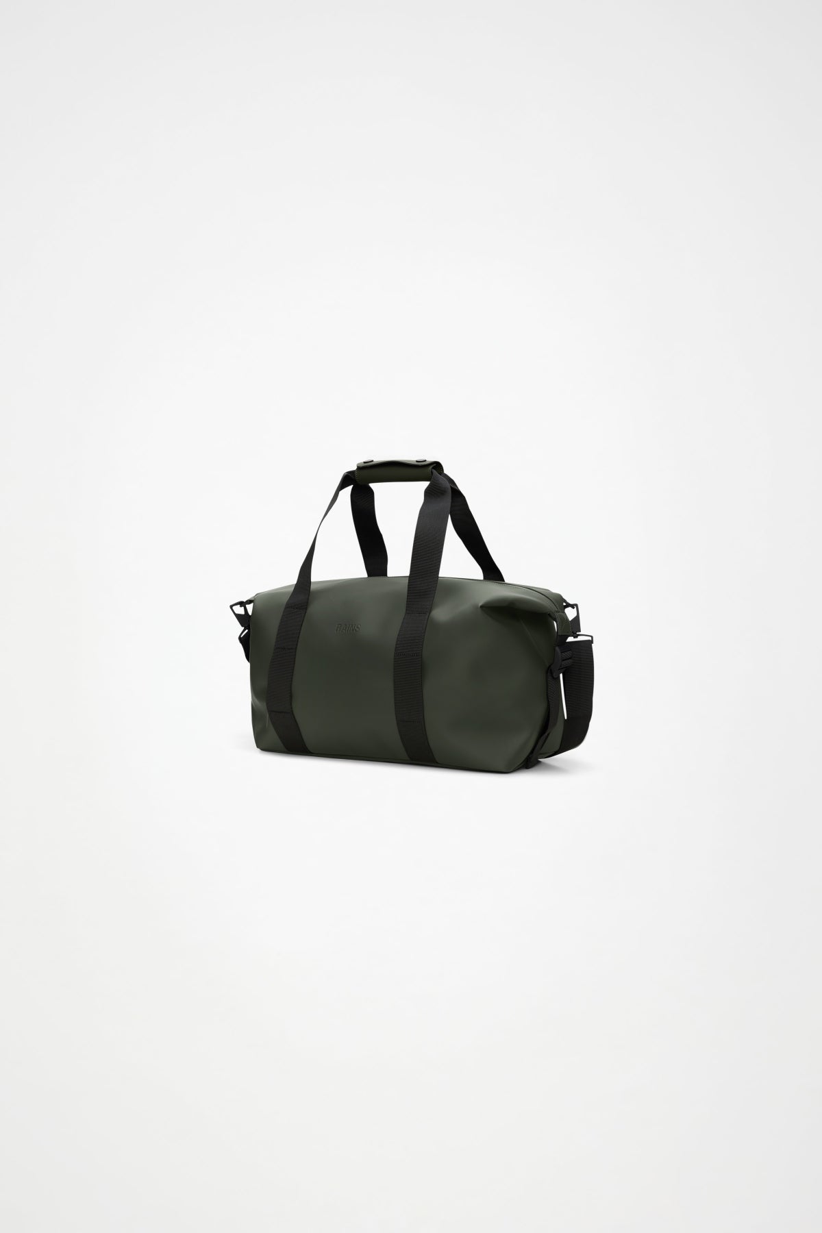 RAINS R HILO WEEKEND BAG SMALL W en color VERDE  (2)