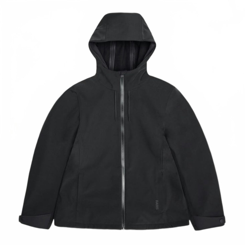 RAINS R SUVA SOFTSHELL JACKET WT en color NEGRO  (6)