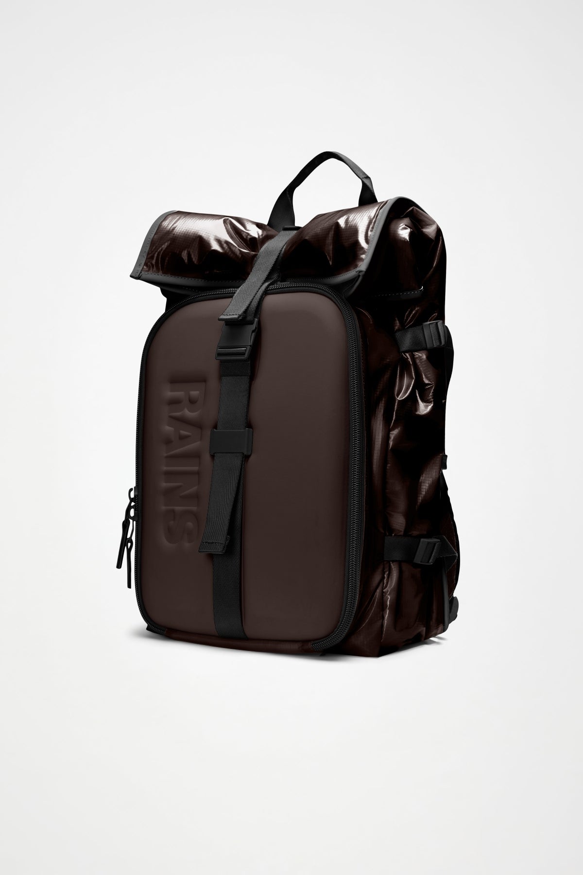 RAINS R SIBU SHIELD BACKPACK W en color MARRON  (3)