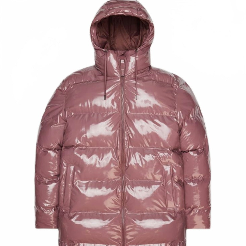 RAINS R ALTA LONGER PUFFER JACKET W en color ROSA  (4)