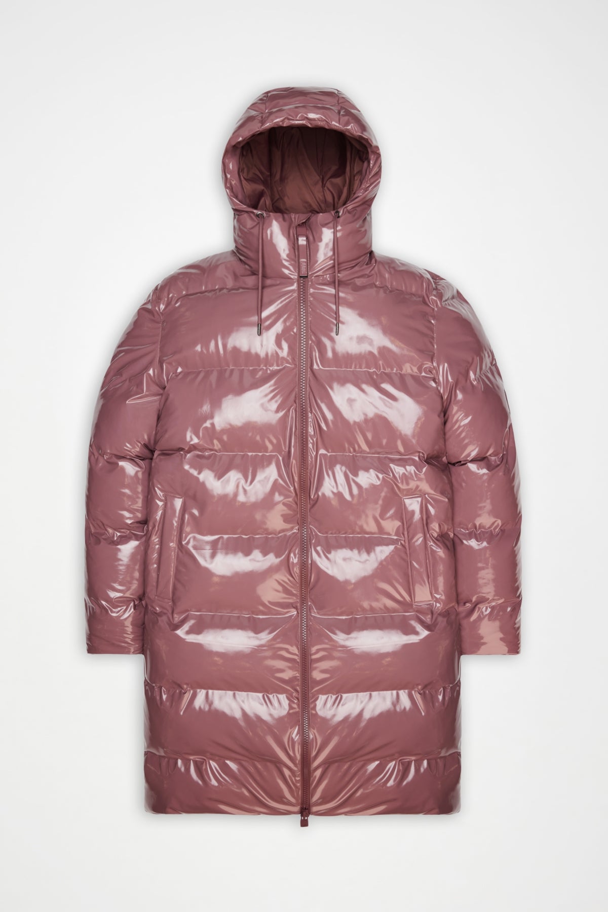 RAINS R ALTA LONGER PUFFER JACKET W en color ROSA  (3)