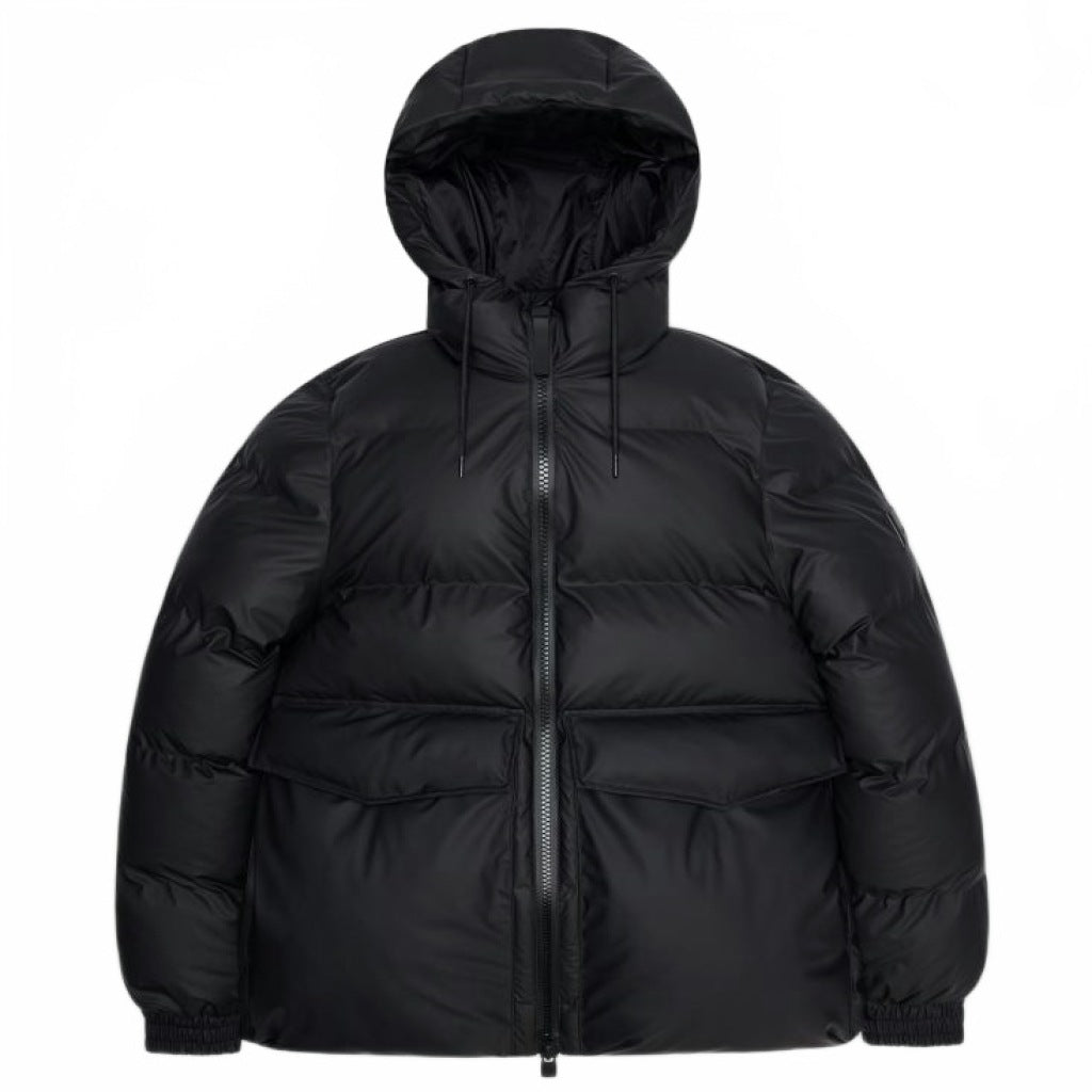 RAINS R ALTA LINE PUFFER JACKET WT en color NEGRO  (4)