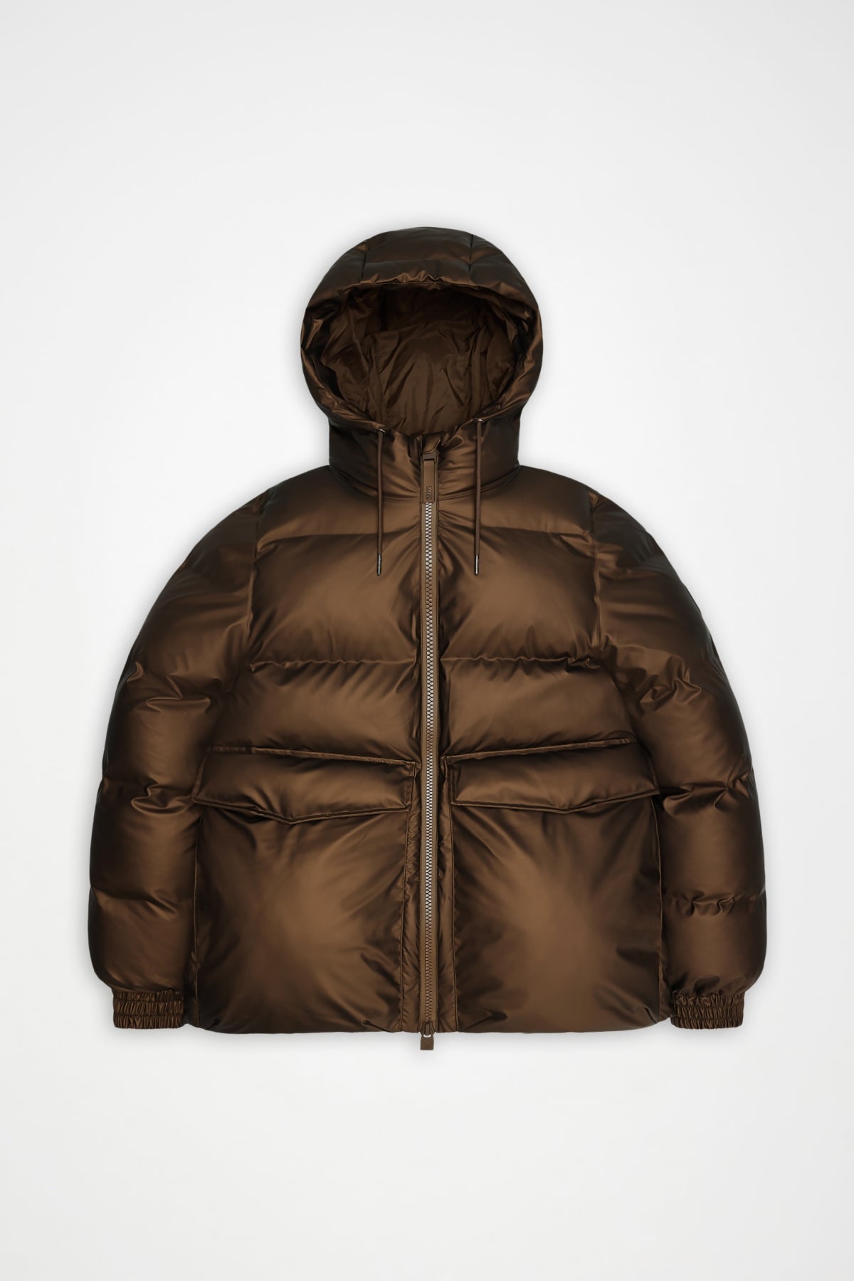 RAINS R ALTA LINE PUFFER JACKET WT en color BRONCE  (1)