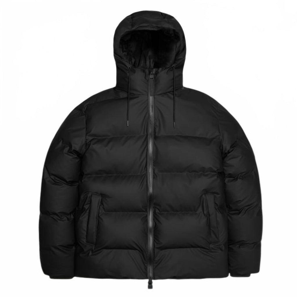 RAINS R ALTA PUFFER JACKET WT en color NEGRO  (4)