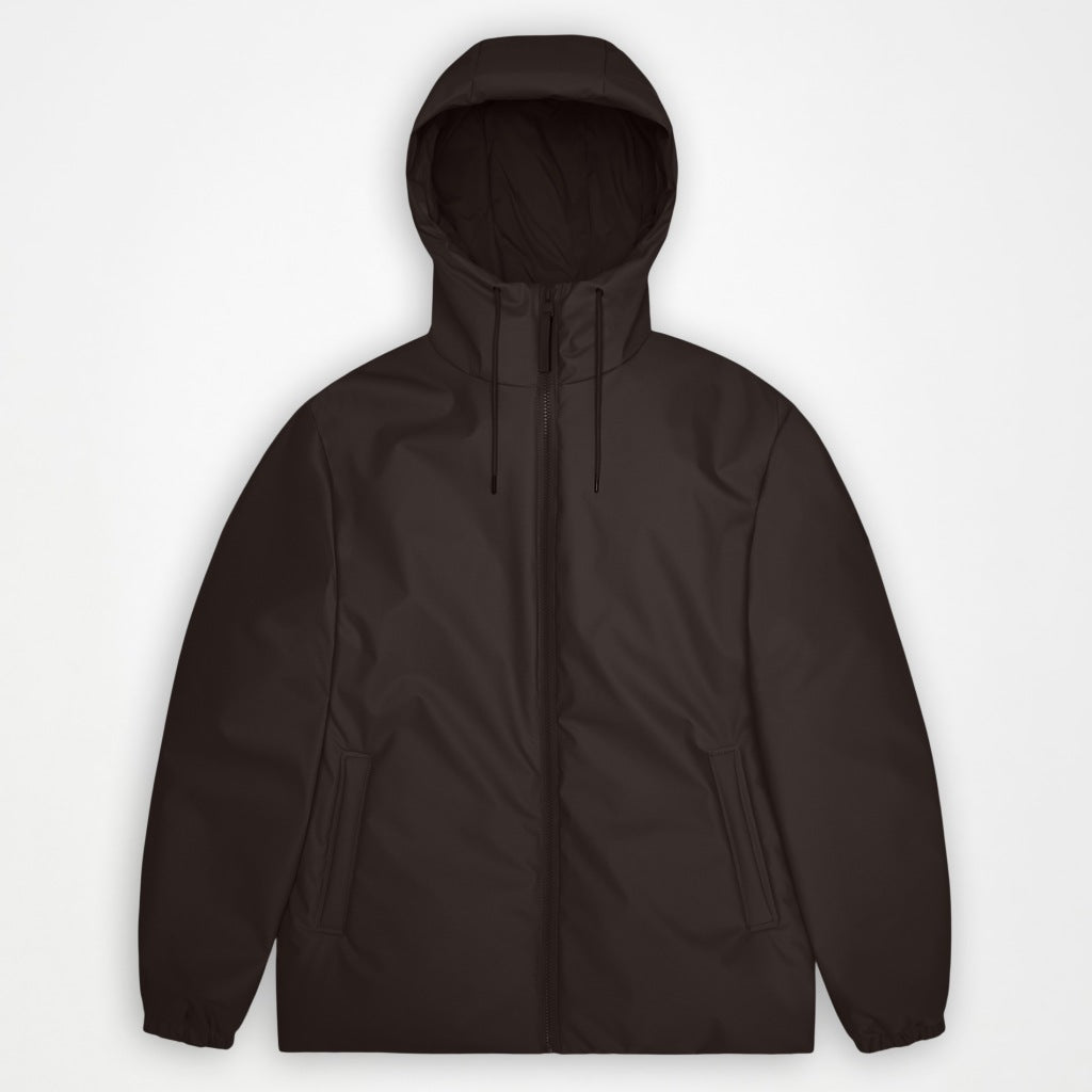RAINS R LOHJA INSULATED JACKET en color MARRON  (4)