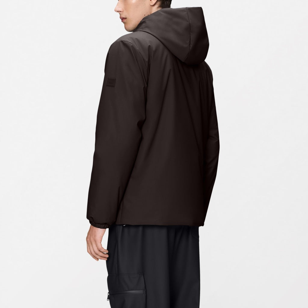 RAINS R LOHJA INSULATED JACKET en color MARRON  (5)