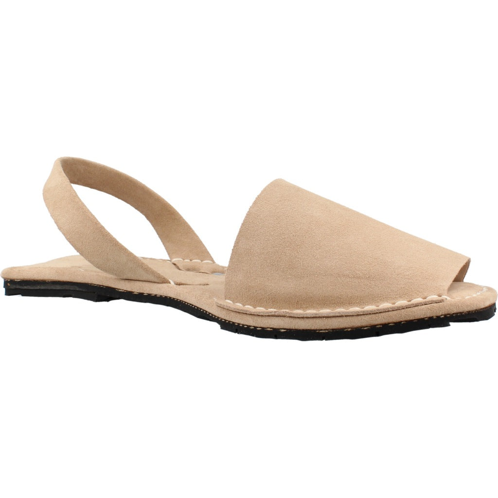 RIA MENORCA M CAB SANDALIA ANTE CALF en color MARRON CLARO  (5)