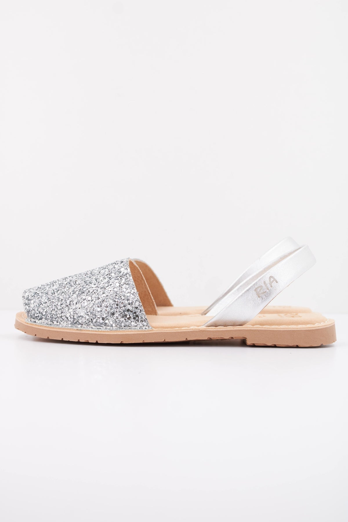 RIA MENORCA   SANDALIA GLITTER en color PLATA  (1)