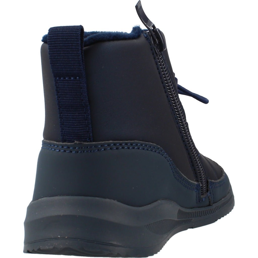 CHETTO BOTA BAREFOOT CREMALLERA LATERAL en color AZUL  (3)