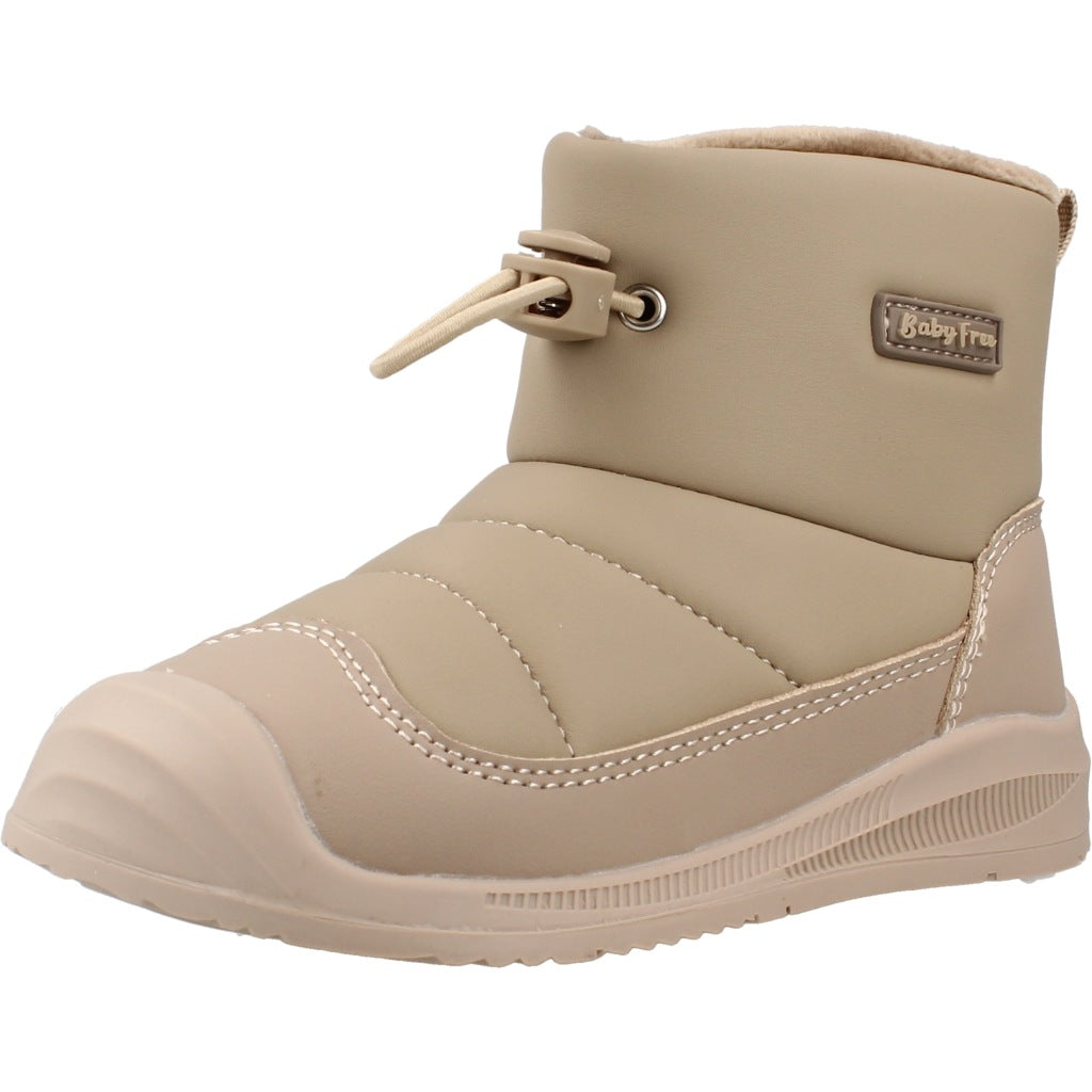 CHETTO BOTA BAREFOOT CREMALLERA LATERAL en color BEIS  (1)