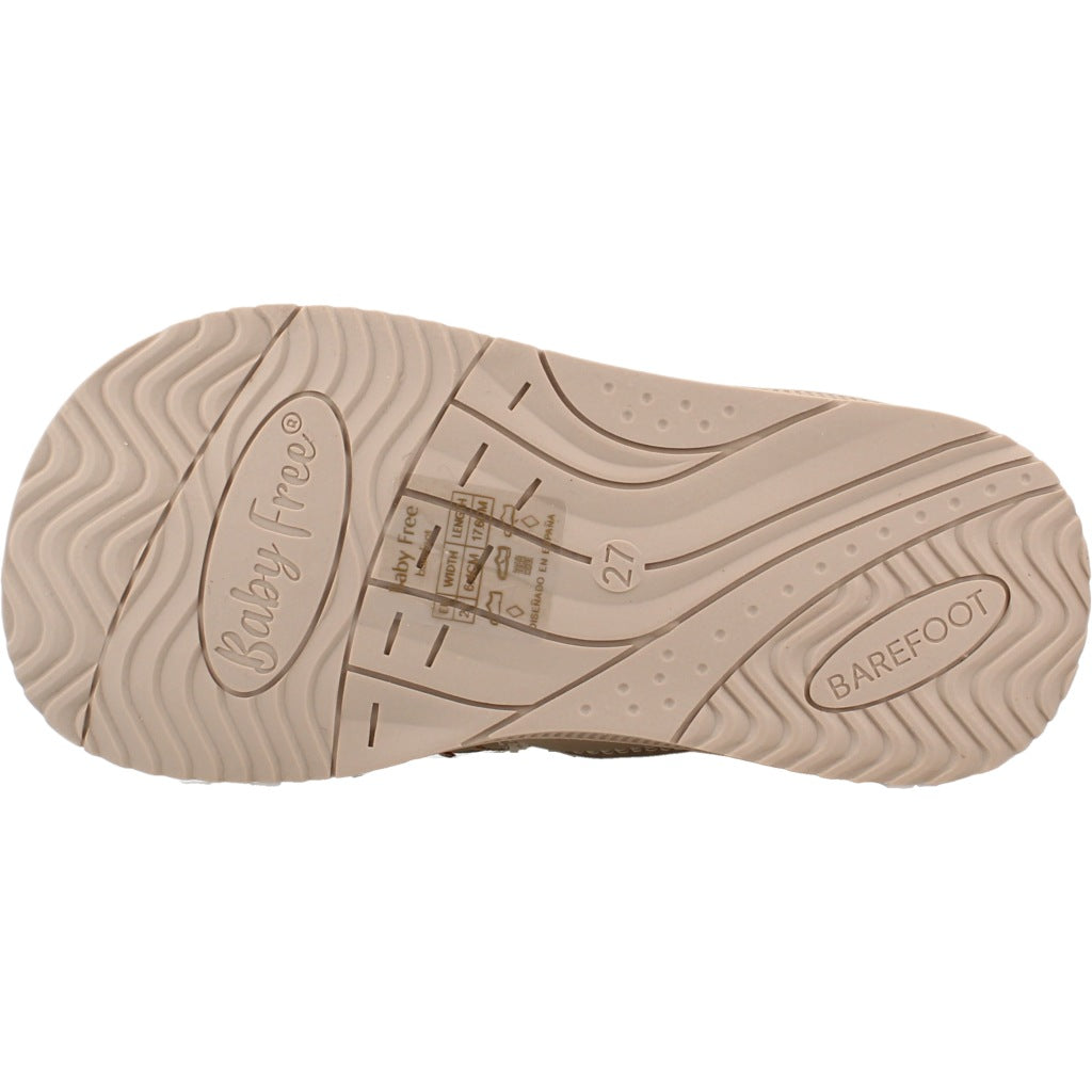 CHETTO BOTA BAREFOOT CREMALLERA LATERAL en color BEIS  (6)