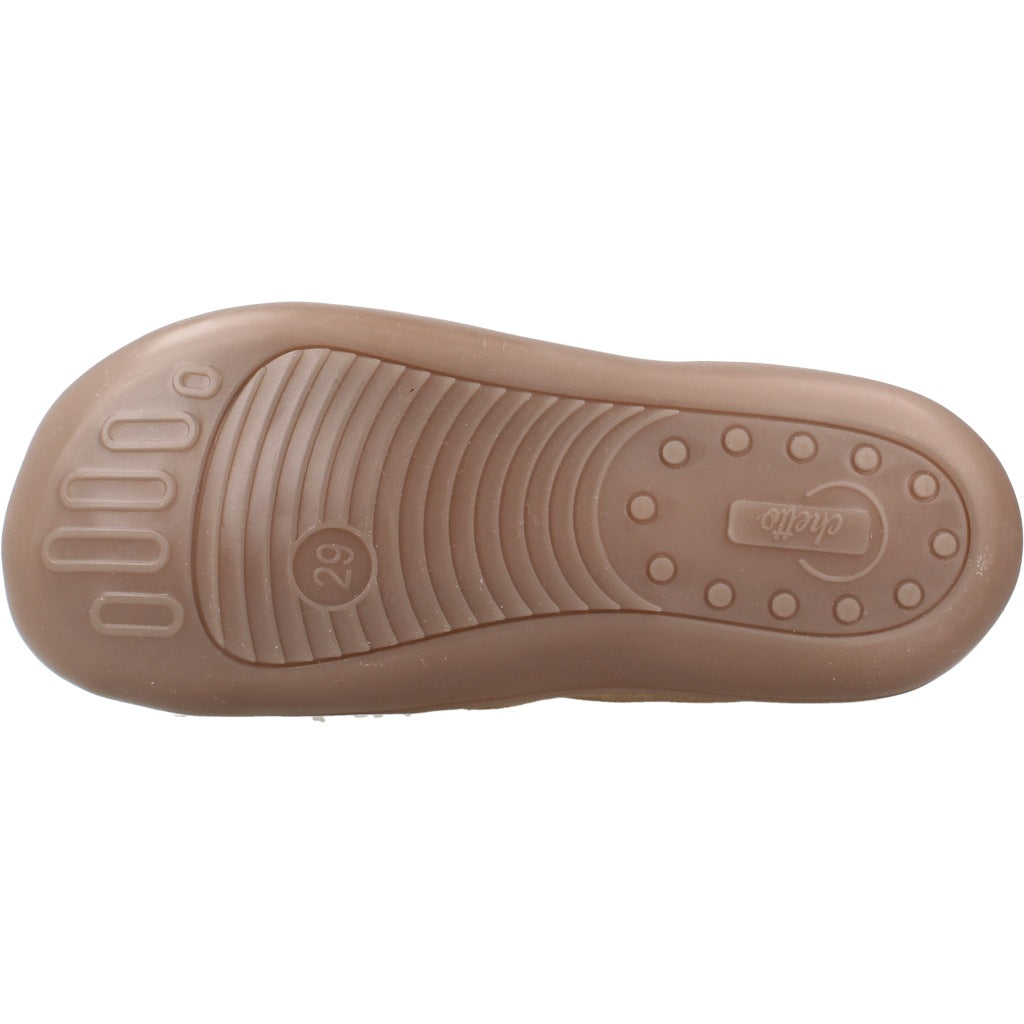 CHETTO BOTA DE PIEL - TIPO CAMPERA - WATERPROOF en color MARRON CLARO  (6)
