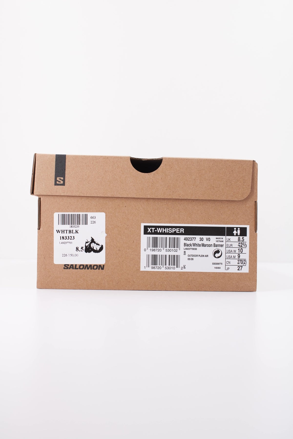 SALOMON XT WHISPER en color BLANCO  (6)