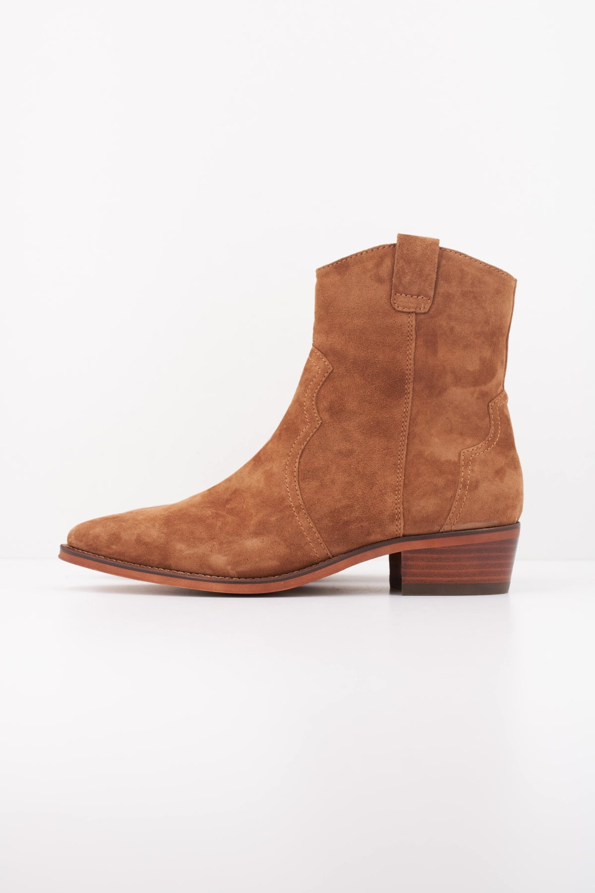 ANOTHER TREND   BOTIN BABY SILK en color MARRON CLARO  (1)