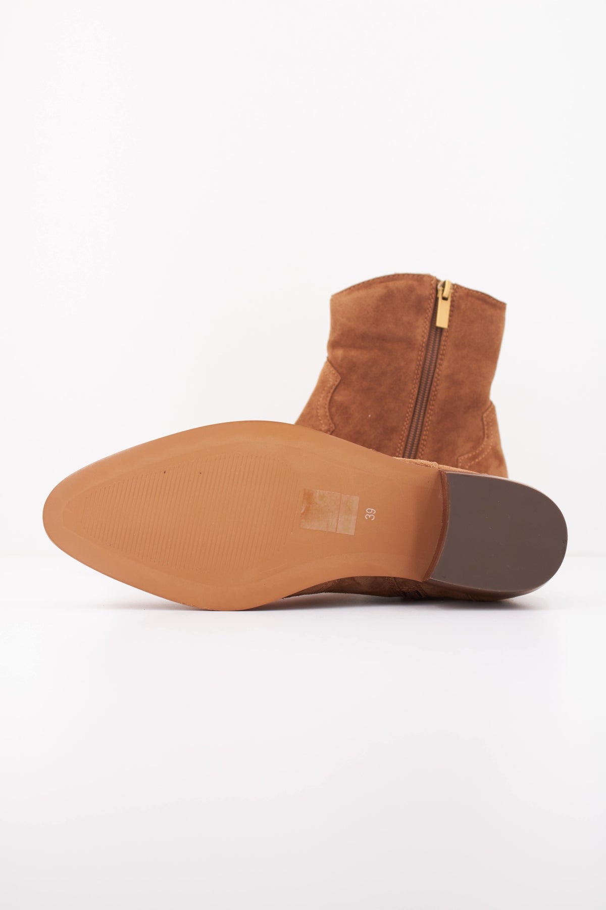 ANOTHER TREND   BOTIN BABY SILK en color MARRON CLARO  (5)