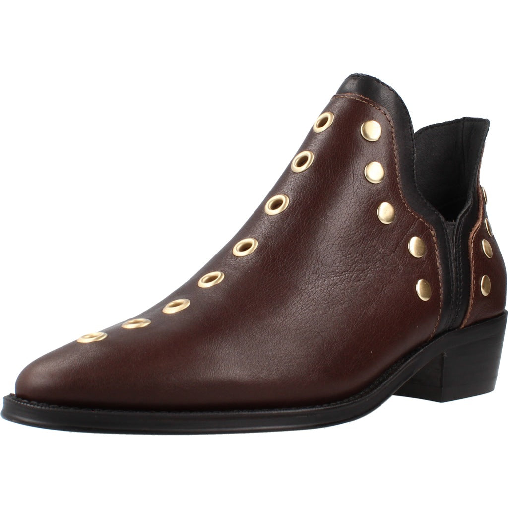 ANOTHER TREND   BOTIN CORVARA en color MARRON  (1)