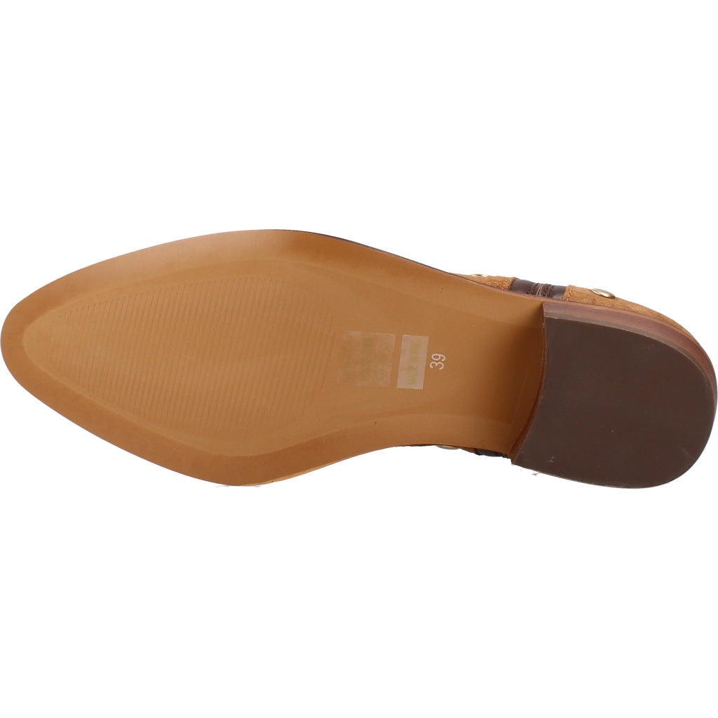 ANOTHER TREND   BOTIN BABY SILK en color MARRON CLARO  (6)