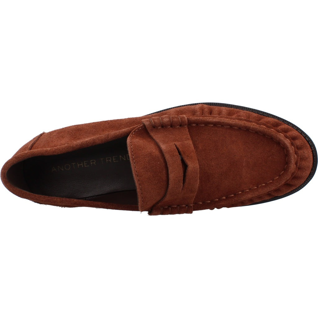ANOTHER TREND   ZAPATO BABY SILK en color MARRON  (7)