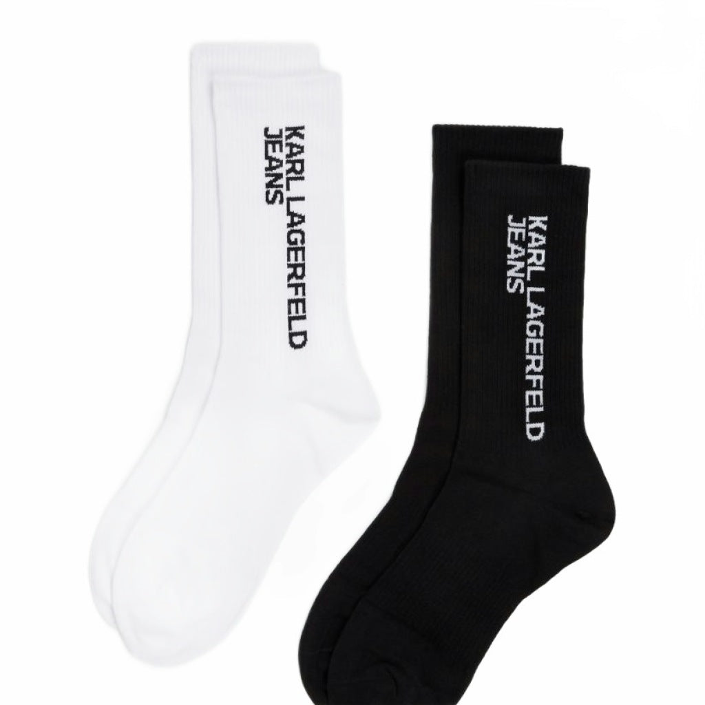 KARL LAGERFELD JEANS AM ESSENTIAL LOGO SOCKS SET en color MULTICOLOR  (4)