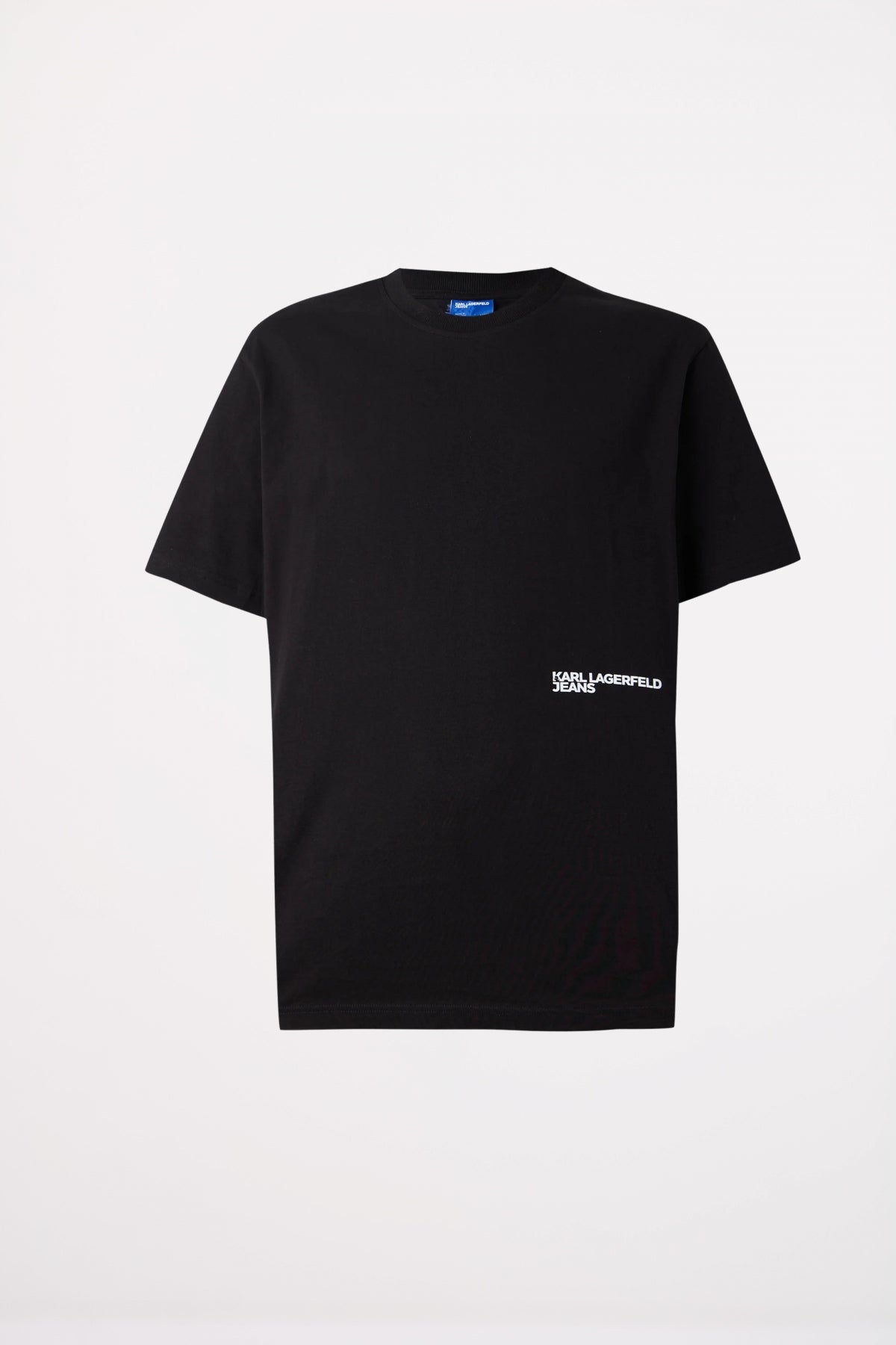KARL LAGERFELD JEANS KLJ REG ECLIPSE TEE en color NEGRO  (2)