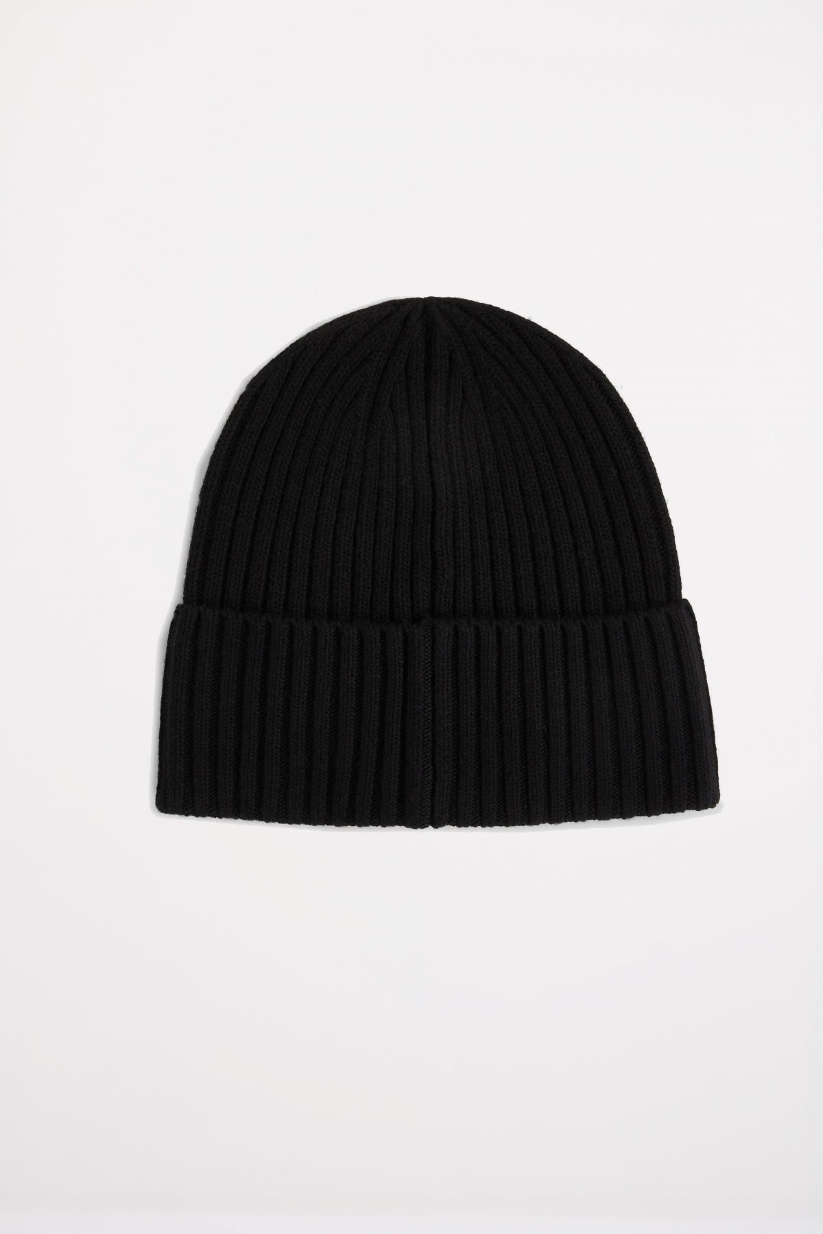 KARL LAGERFELD JEANS KLJ TURNED UP BEANIE en color NEGRO  (2)