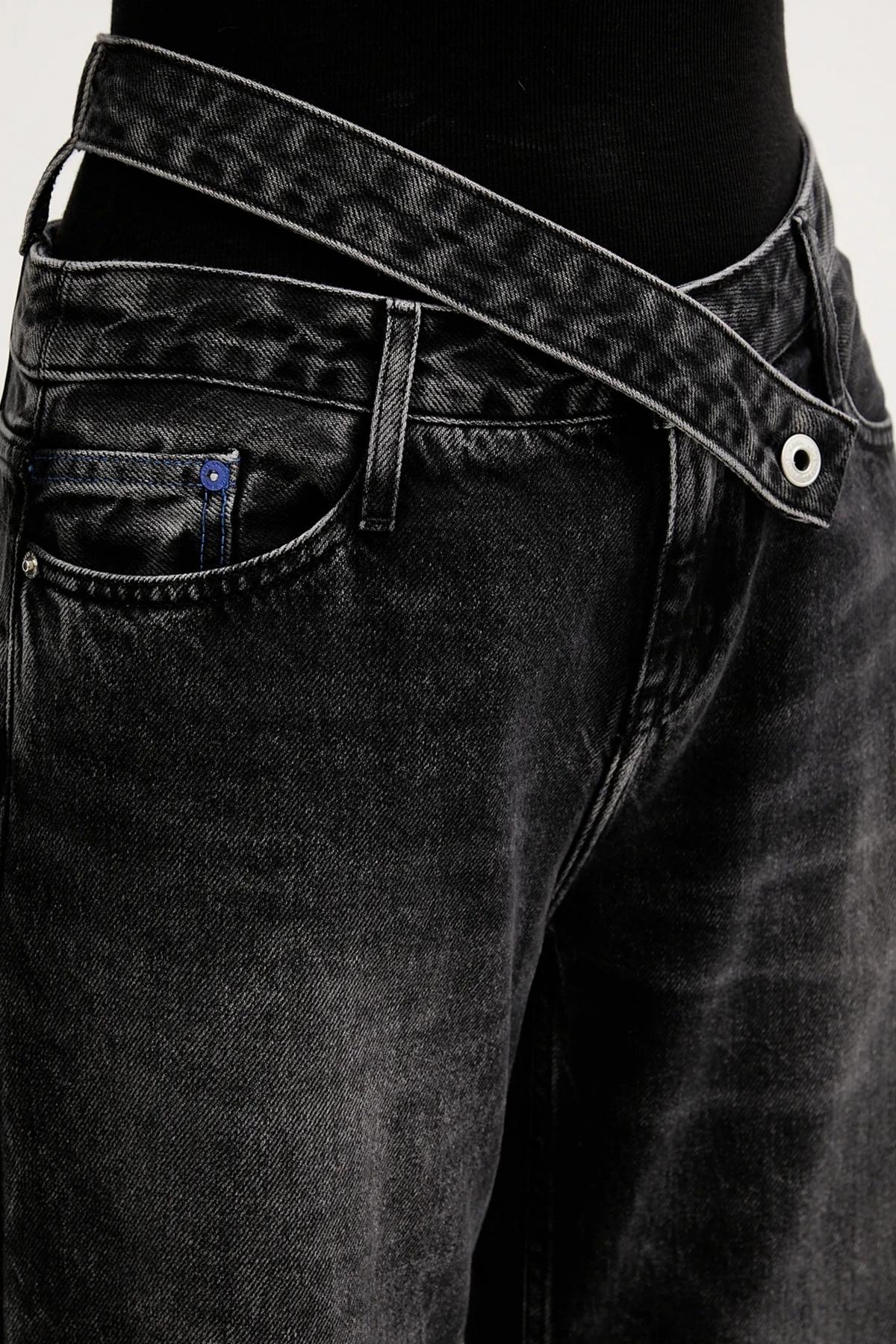 KARL LAGERFELD JEANS KLJ MR RELAXED WB DENIM en color NEGRO  (3)
