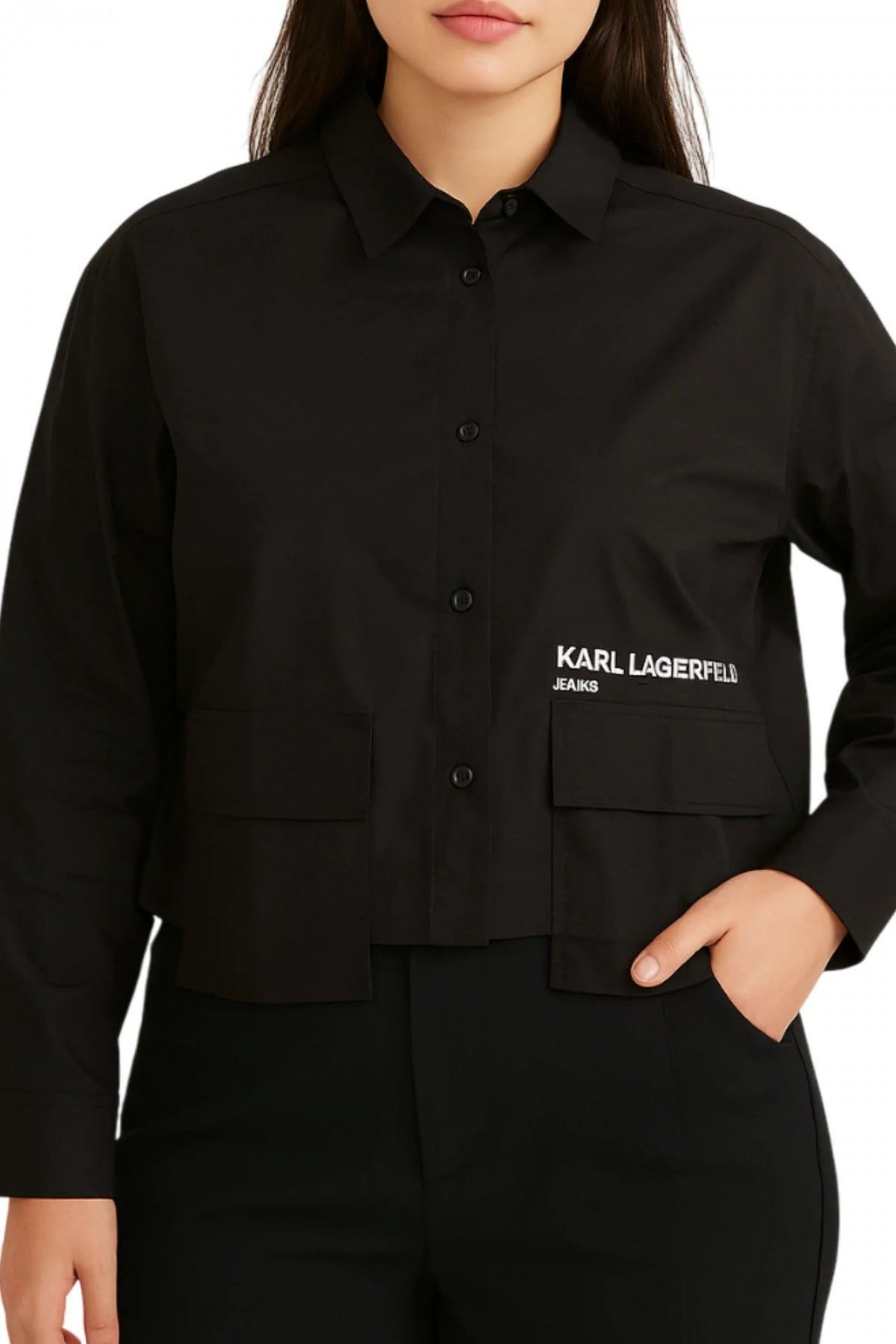 KARL LAGERFELD JEANS  en color NEGRO  (1)