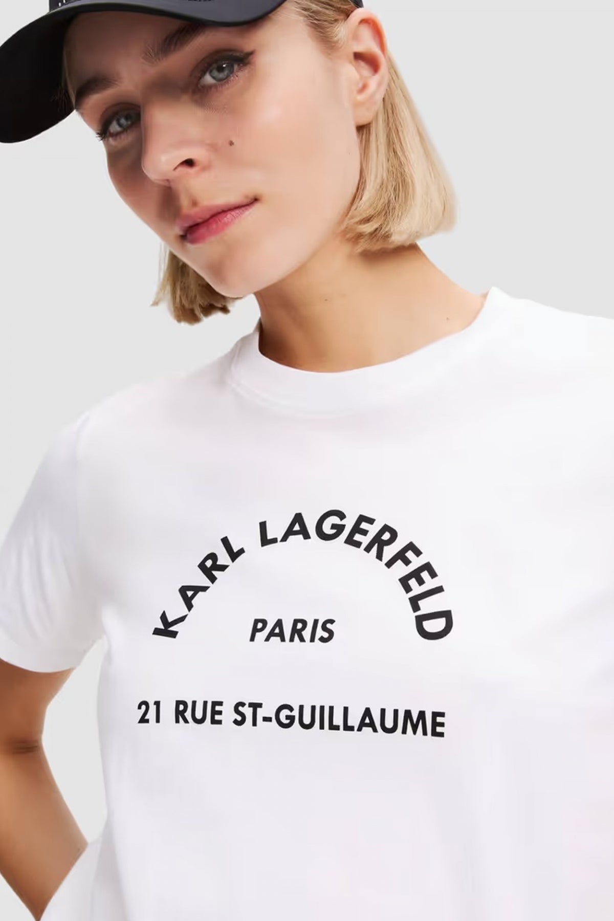 KARL LAGERFELD JEANS RSG T-SHIRT en color BLANCO  (4)