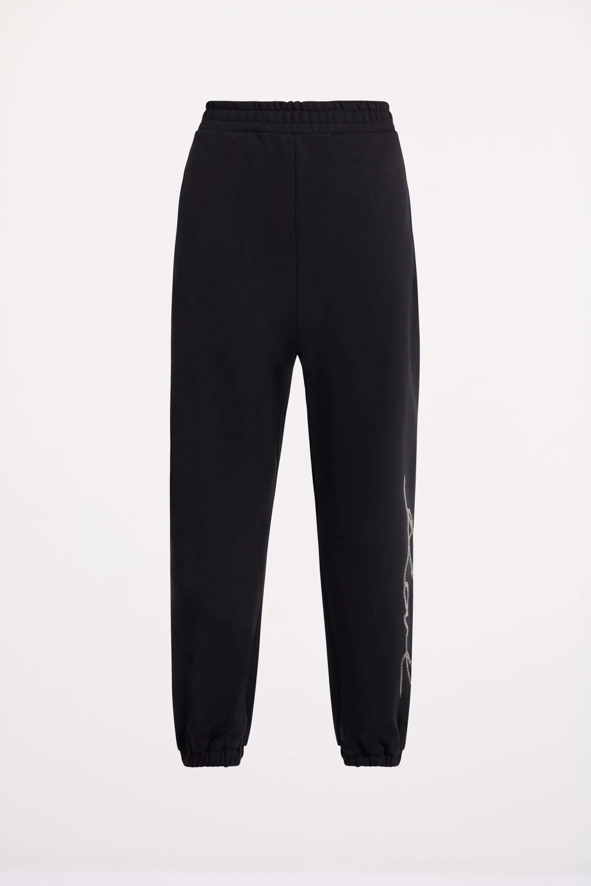 KARL LAGERFELD JEANS SIGNATURE SEQUINS SWEATPAN en color NEGRO  (2)