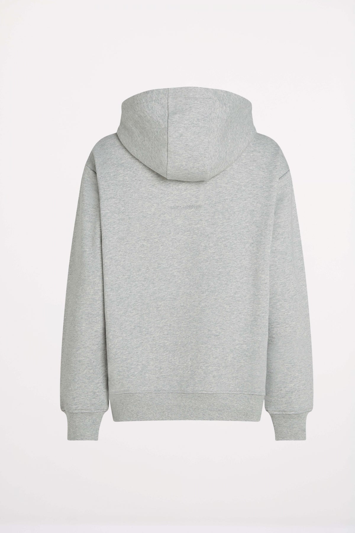 KARL LAGERFELD JEANS AUTOGRAPH SEQUINS HOODIE en color GRIS  (2)