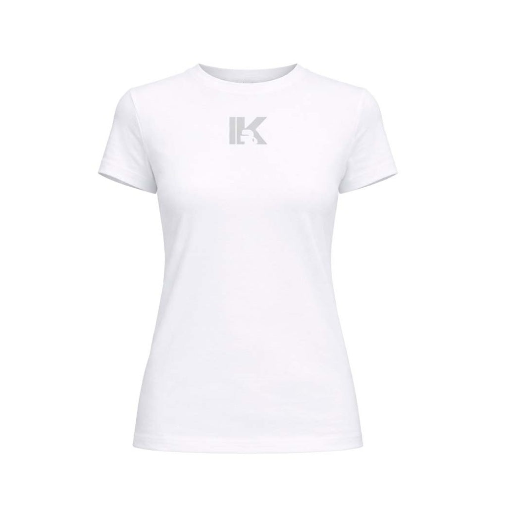 KARL LAGERFELD JEANS  KLJ SLIM SS K LOGO TEE  en color BLANCO  (4)