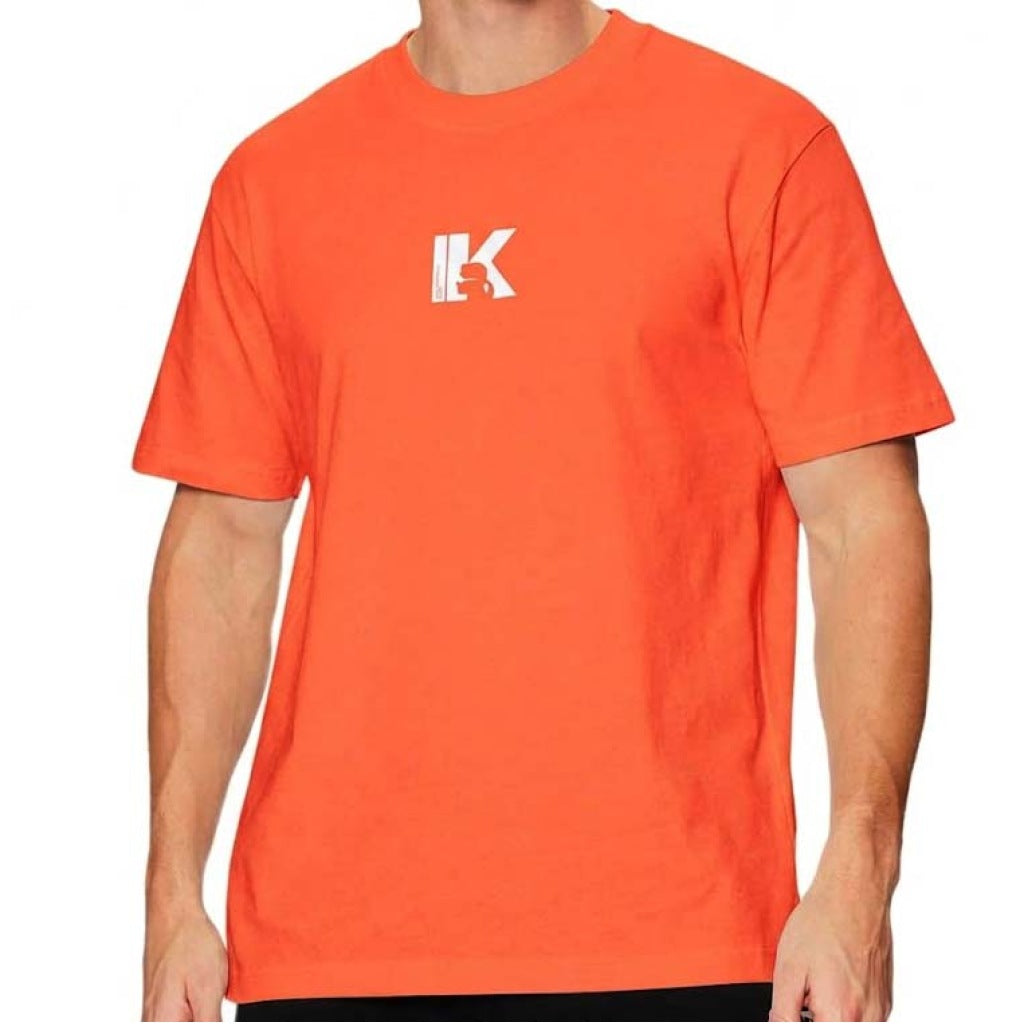 KARL LAGERFELD JEANS REG SS K LOGO TEE en color NARANJA  (4)