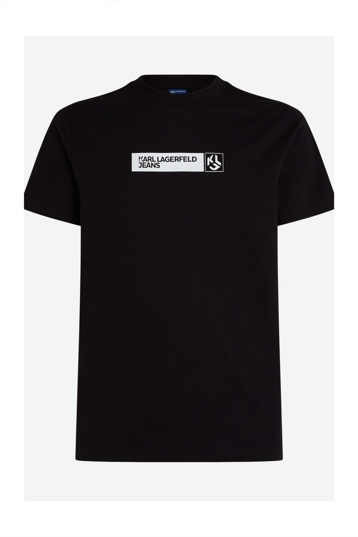 KARL LAGERFELD JEANS SLIM GRAPHIC TEE en color NEGRO  (6)