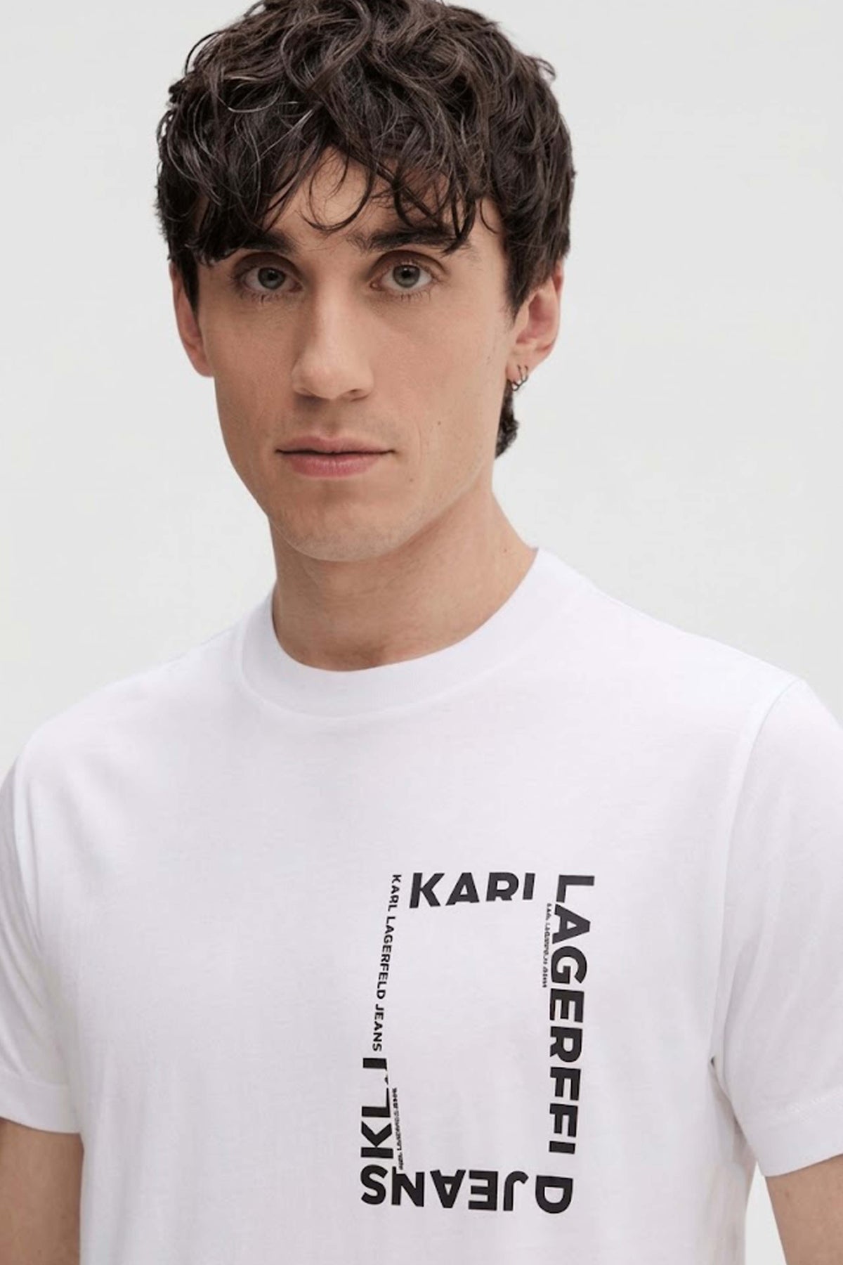 KARL LAGERFELD JEANS BM en color BLANCO  (2)