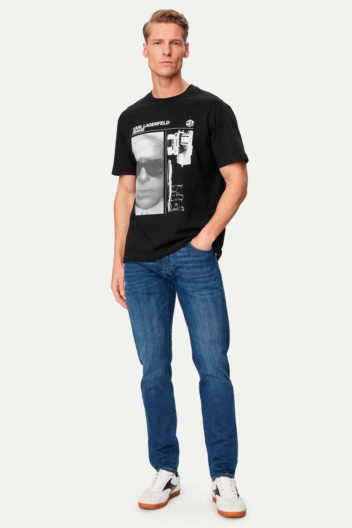 KARL LAGERFELD JEANS BM  en color NEGRO  (4)