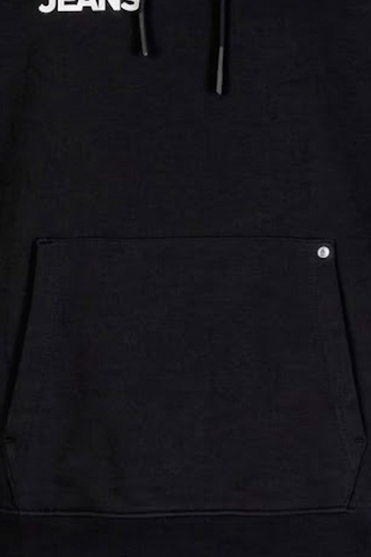 KARL LAGERFELD JEANS AM KLJ REG LOGO HOODIE en color NEGRO  (3)