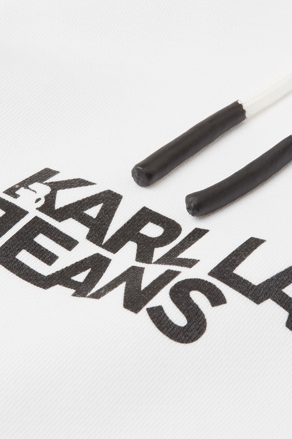 KARL LAGERFELD JEANS AM KLJ REG LOGO HOODIE en color BLANCO  (3)
