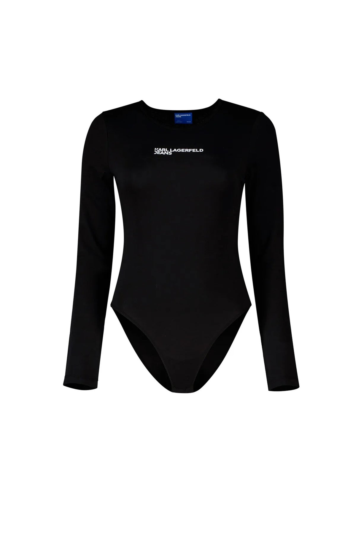 KARL LAGERFELD JEANS AW KLJ BODYSUIT CREW NECK en color NEGRO  (1)