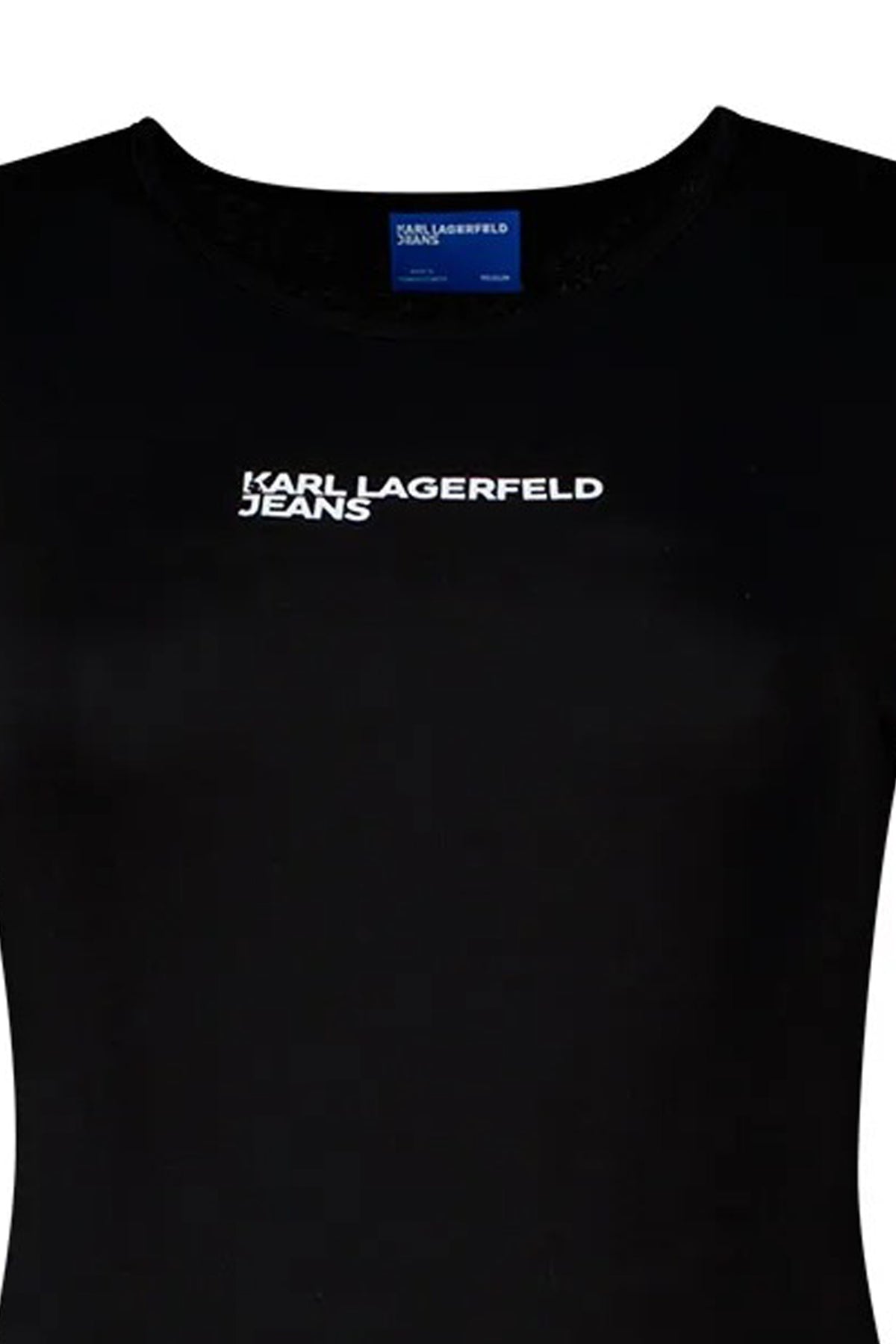 KARL LAGERFELD JEANS AW KLJ BODYSUIT CREW NECK en color NEGRO  (3)