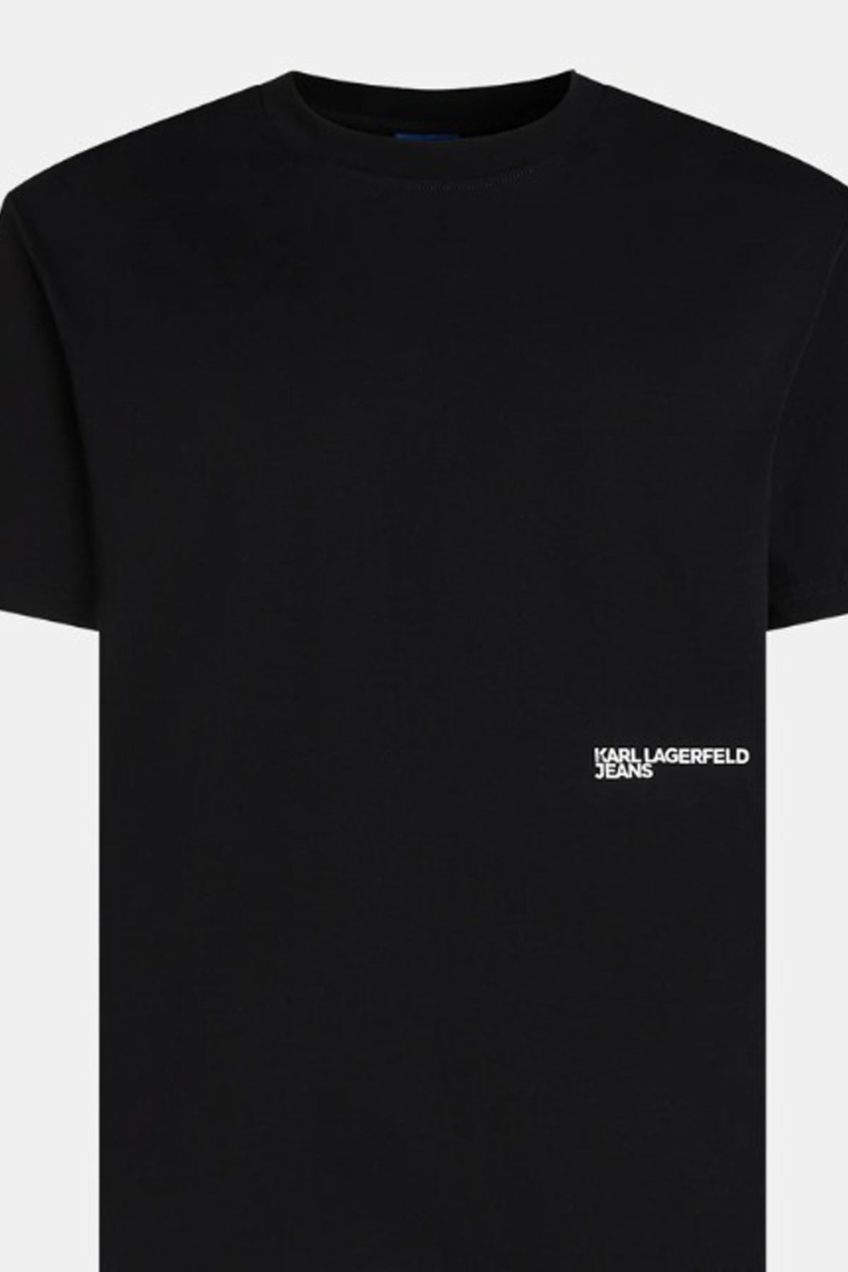 KARL LAGERFELD JEANS BM KLJ REG KARLISM TEE en color BEIS  (3)
