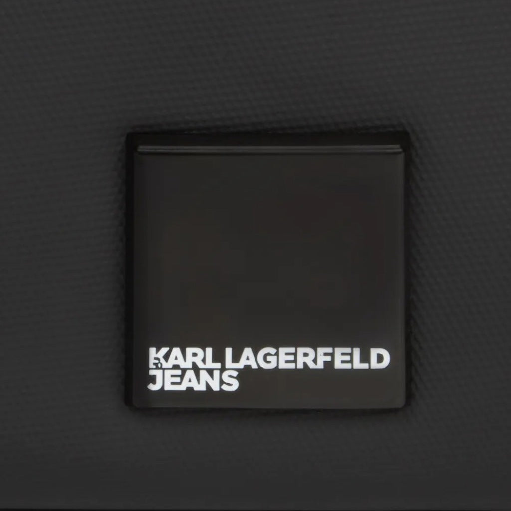 KARL LAGERFELD JEANS BM KLJ VENTURE WASHBAG en color NEGRO  (6)