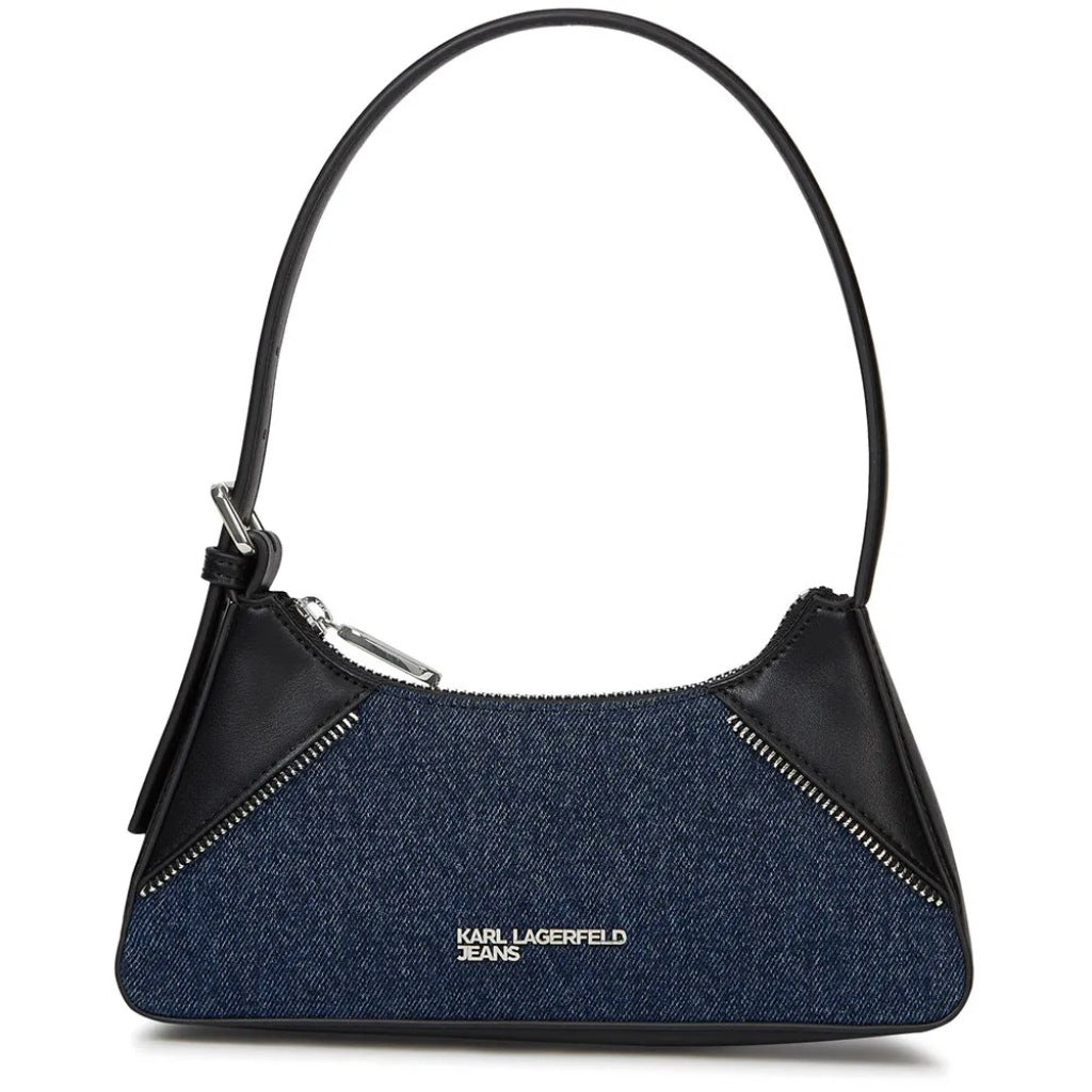 KARL LAGERFELD JEANS BW KLJ REBEL EW SHOULDERBAG en color AZUL  (4)