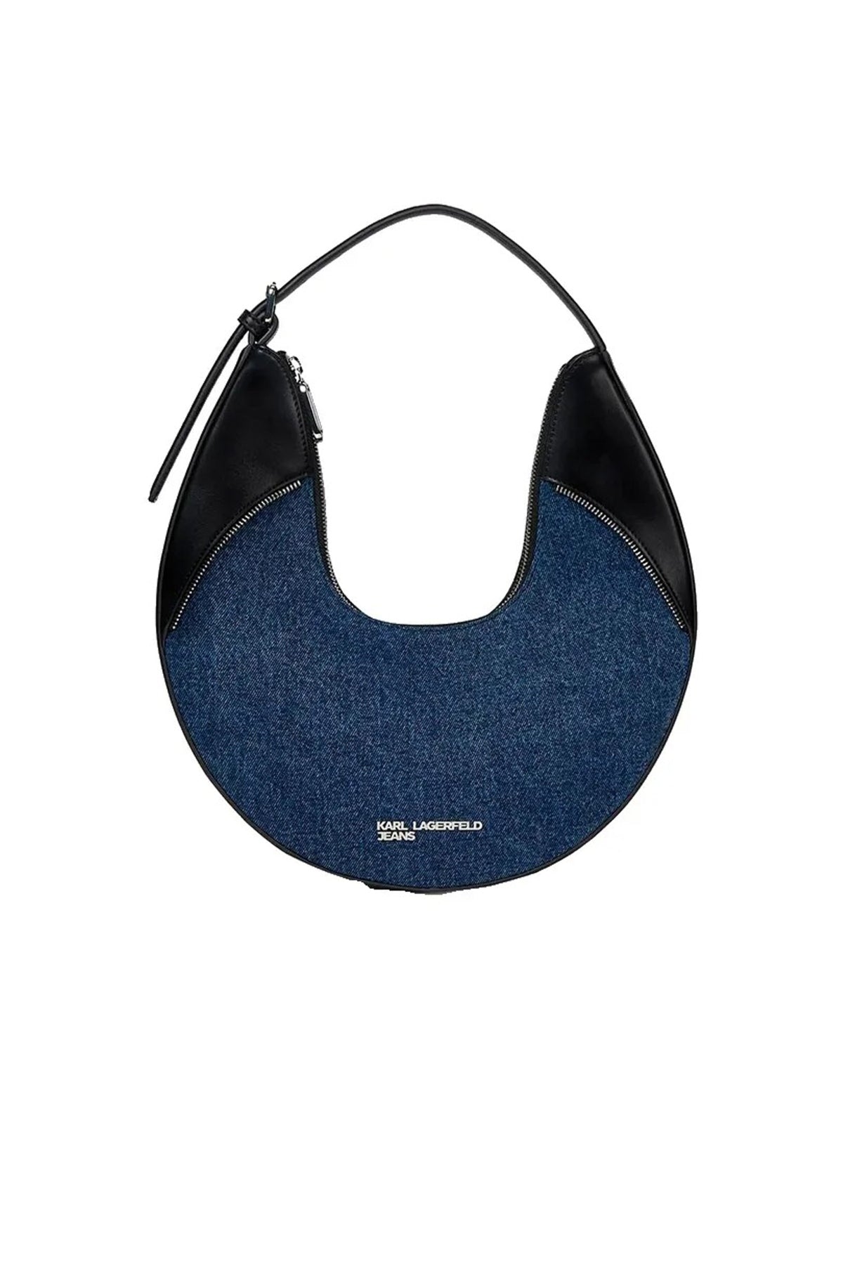 KARL LAGERFELD JEANS BW KLJ REBEL HOBO BAG DENIM en color AZUL  (1)